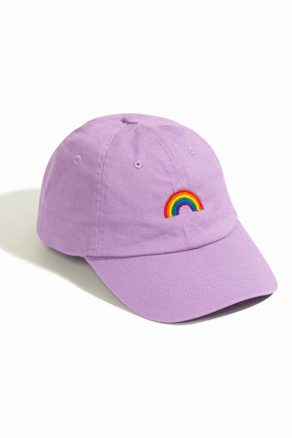 Pride Rainbow Lavender Baseball Hat