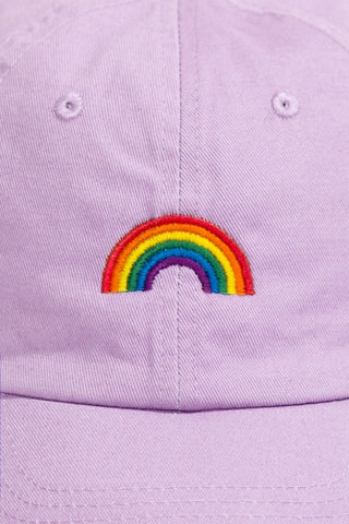 Pride Rainbow Lavender Baseball Hat