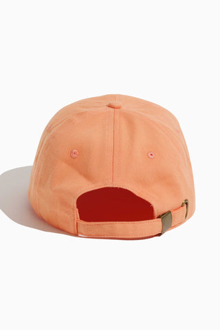 Back Peach Baseball Hat by Qweer