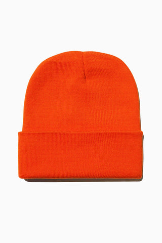 Lesbian Rainbow Orange Beanie