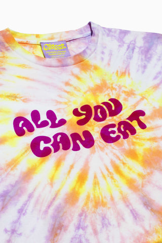 All You Can Eat Tie Dye Crop Top